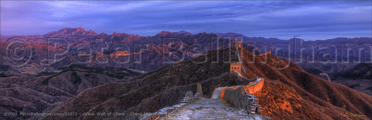 Peter Bellingham Photography Great Wall of China - China (PBH4 00 16048)